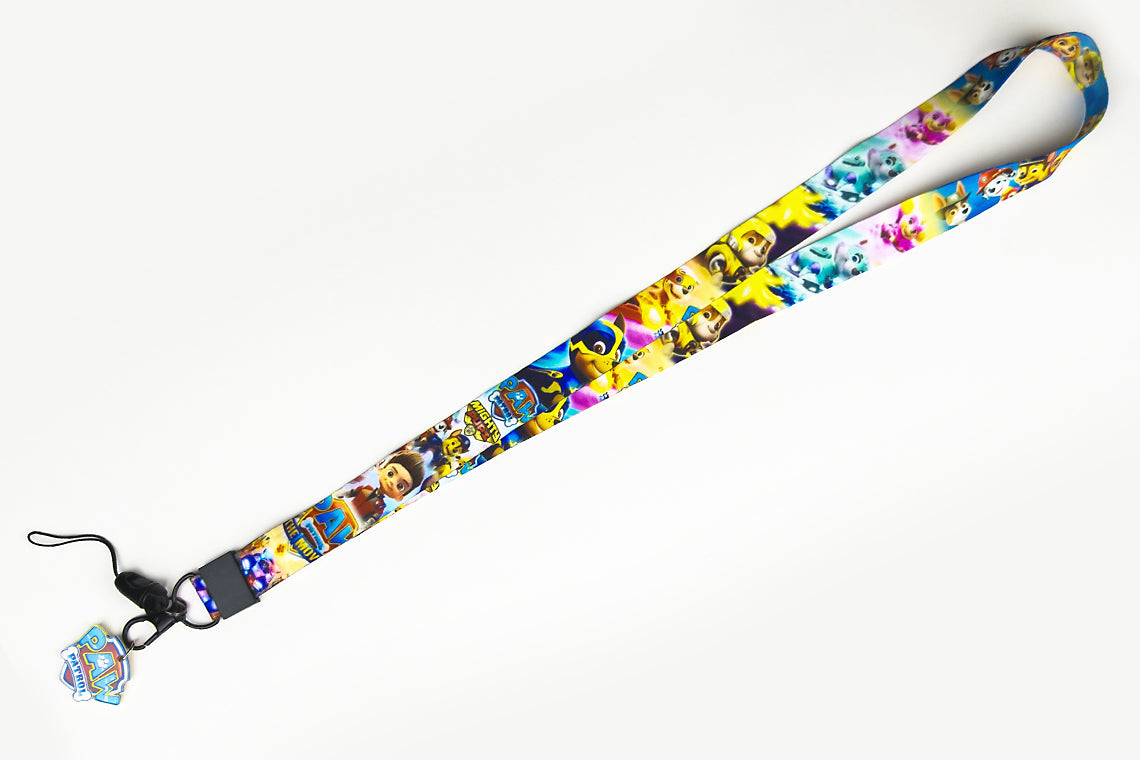 Paw Patrol Lanyard for Kids – Cute Keychain, ID Badge Holder, Phone & USB Neck Strap