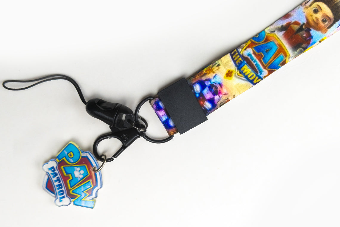 Paw Patrol Lanyard for Kids – Cute Keychain, ID Badge Holder, Phone & USB Neck Strap
