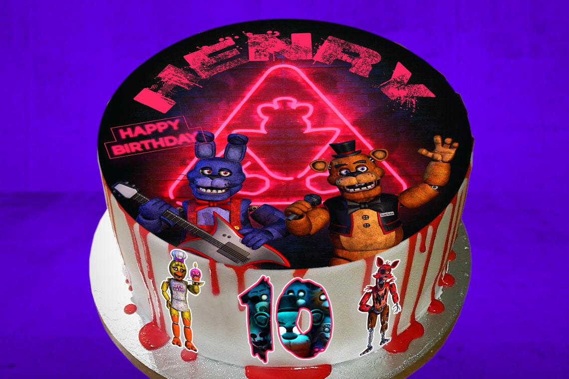 Five Nights at Fre-ddys Birthday Party Supplies Set, FNAF Birthday