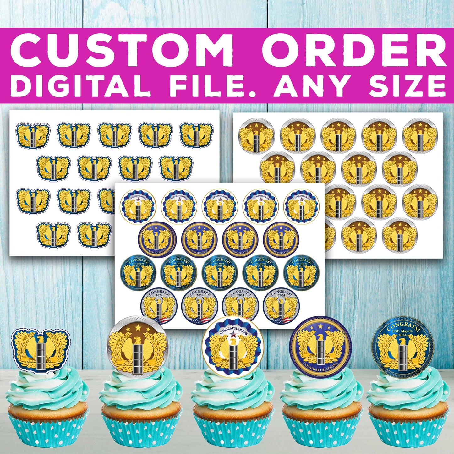 Custom Design Order. DIGITAL FILE. Any Size