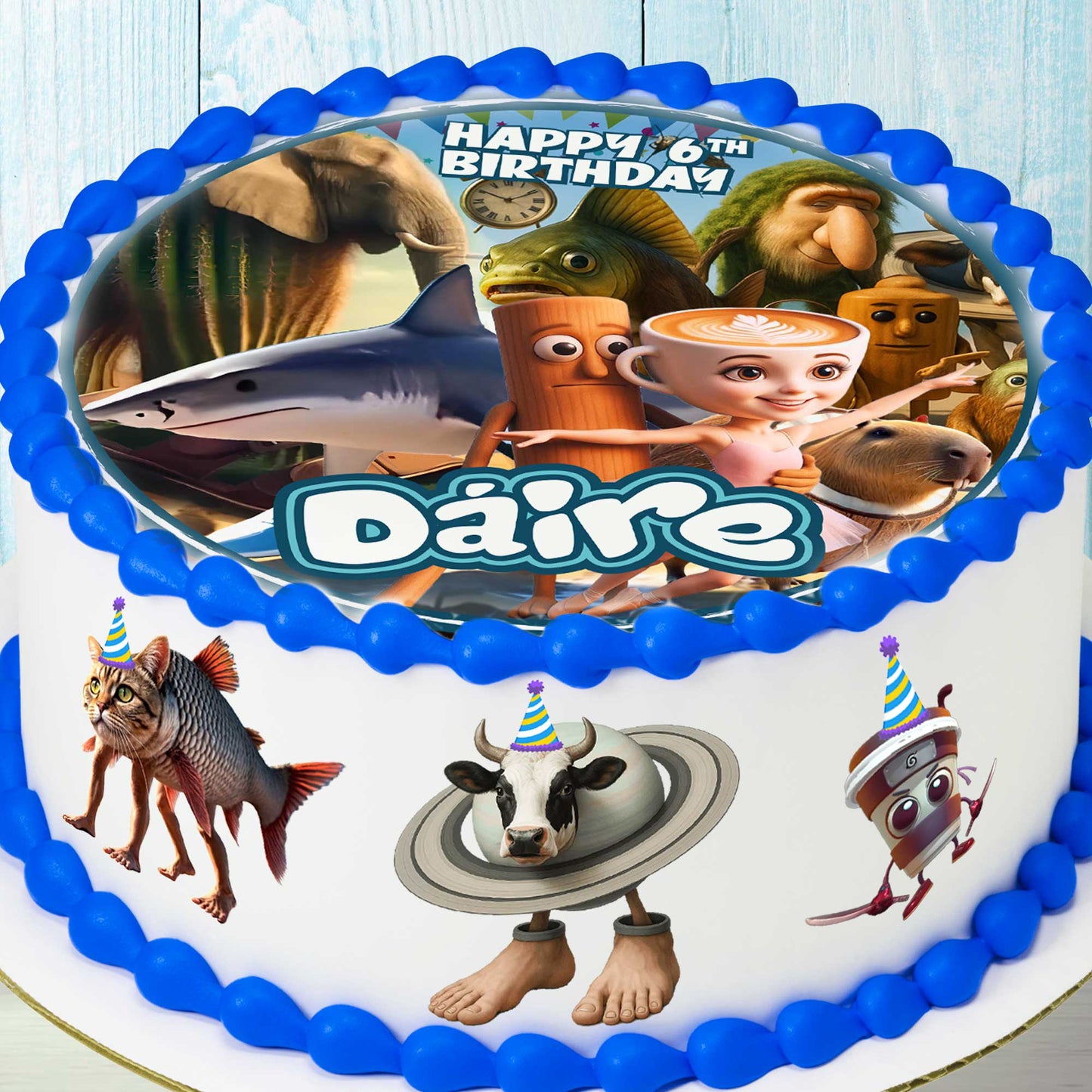 Italian Meme Cake Toppers – Funny Edible Images for Birthday or Party Cakes