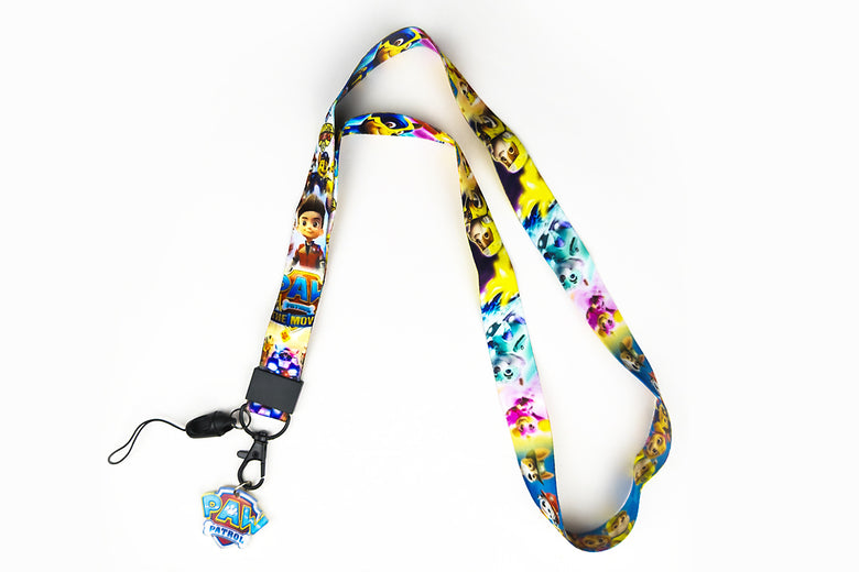 Paw Patrol Lanyard for Kids – Cute Keychain, ID Badge Holder, Phone & USB Neck Strap