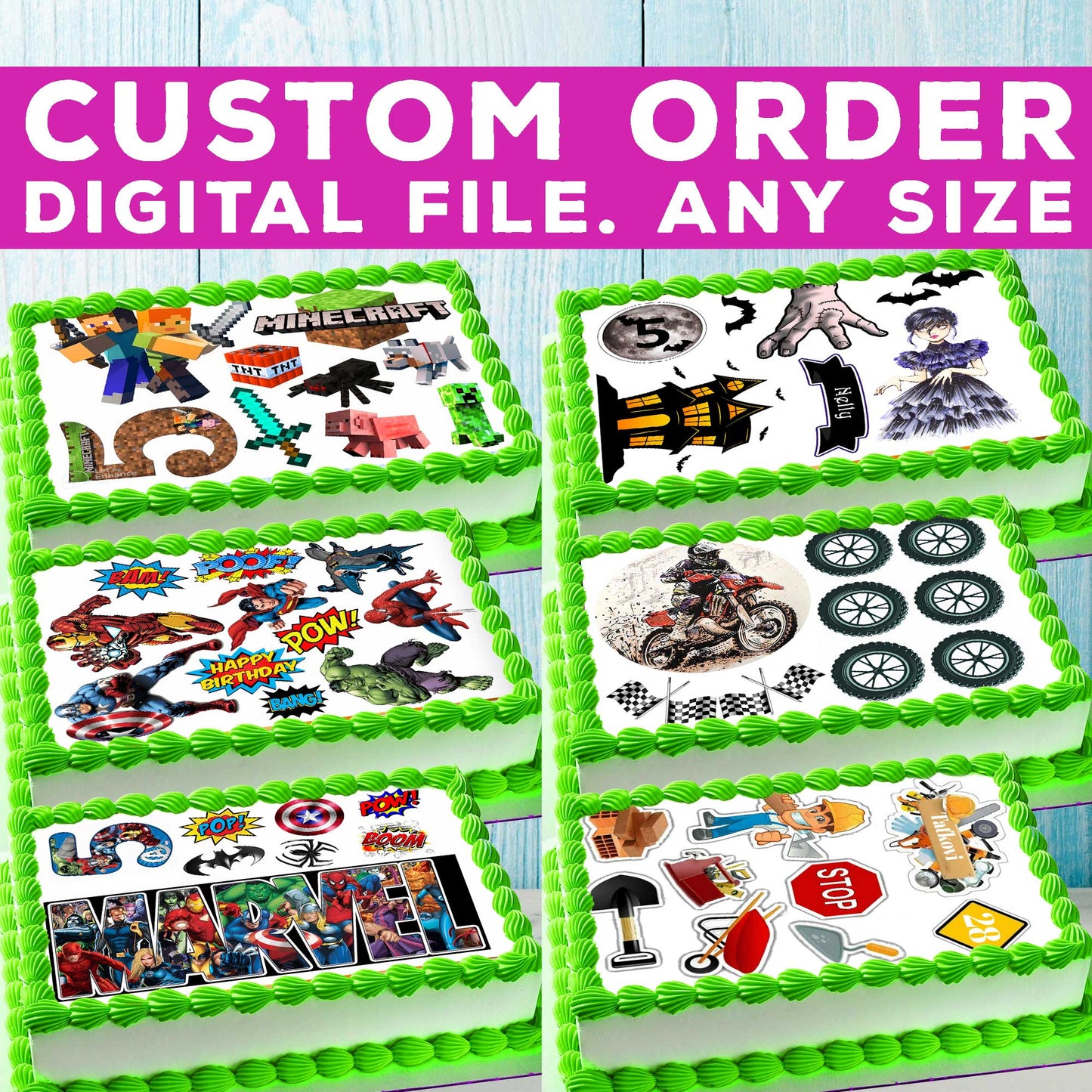 Custom Design Order. DIGITAL FILE. Any Size