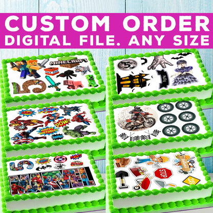 Custom Design Order. DIGITAL FILE. Any Size