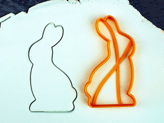 Kráječ na perníčky ve tvaru králíka – precizně krájený, 5" x 9" (12,7 cm x 22,86 cm) – Exkluzivní forma na výrobu nádherných sušenek