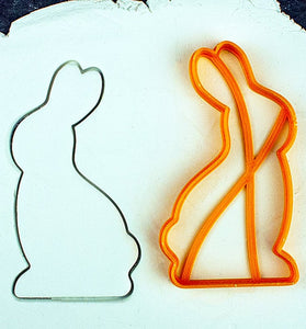 Rabbit-shaped Gingerbread Cookie Cutter - Precision-Cut, 5" x 9" (12.7 cm x 22.86 cm) - Exclusive Mold for Crafting Delightful Cookies
