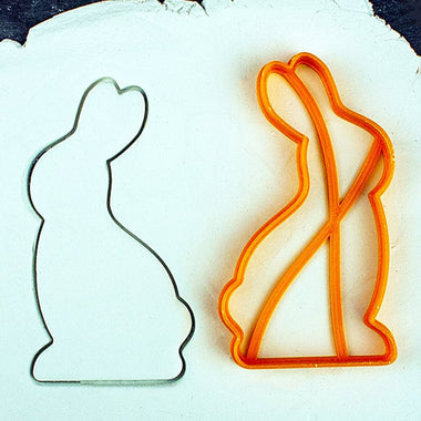 Rabbit-shaped Gingerbread Cookie Cutter - Precision-Cut, 5" x 9" (12.7 cm x 22.86 cm) - Exclusive Mold for Crafting Delightful Cookies