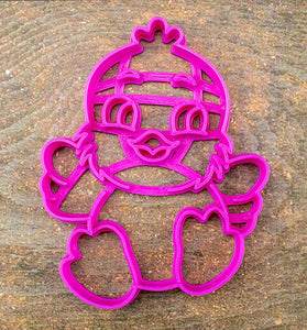 Chick-shaped Gingerbread Cookie Cutter - Precision-Cut, 2.83" x 3.54" (7.2 cm x 9 cm) - Exclusive Mold for Crafting Delightful Cookies