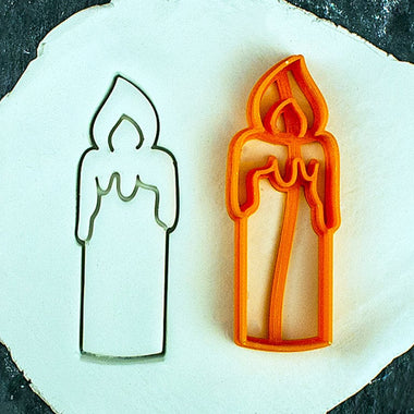 Gingerbread Candle Cutter - Precision Mold for Crafting Spice Delights, 0.79" x 2.76" (2 cm x 7 cm) - Unique Cookie Baking Mold